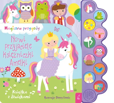 Produktbild von Co Slychac Nowi Przyjac..ksiezniczki Amelki 94758