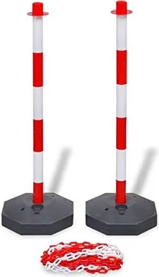 Produktbild von 4 Stück Flexible Absperrpfosten
