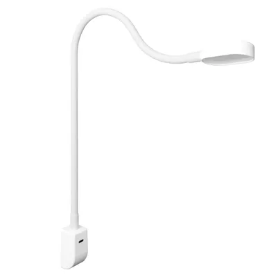 Zdjęcie produktu dla kalb | Ilios LED lampka nocna USB-C montaż ścienny i kątowy Flex Arm ściemnialna zestaw 1 biały