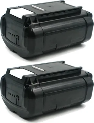 Produktbild von 2x Trade-Shop Li-Ion Akku 40V / 4000mAh kompatibel mit Ryobi RBC36B26B RHT36B61R RHT36C60R26 RHT36C61R20S RLM36X41H40 RY36BPXA RY40022 RY401100