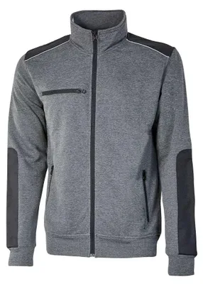 Image de Veste sweat U-Power Snug, couleur : gris météorite, taille : S
