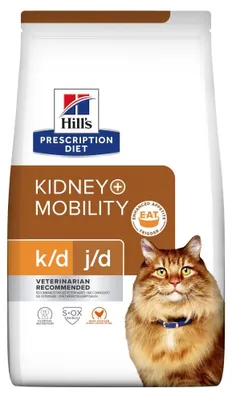 Produktbild von Getränke für erwachsene Katzen, verschreibungspflichtige Diäten, K/D, J/D, Nierenpflege + Mobilität - Hill's