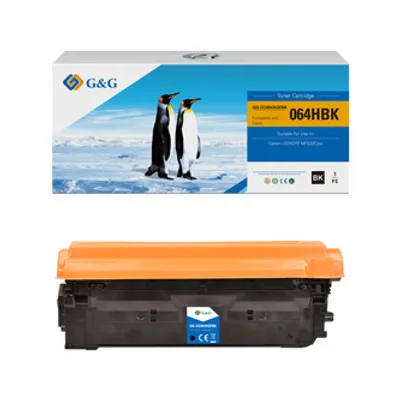 Zdjęcie produktu dla G&G kompatybilny toner z Canon 064 H BK, NT-CC064XQFBK-RC, czarny, 13400s, wysoka wydajność
