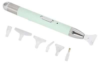 Obrázek produktu pro Světelný strassový fix, ergonomický, dobíjecí nástroj na sbírání korálků se 6 hlavami, zelený