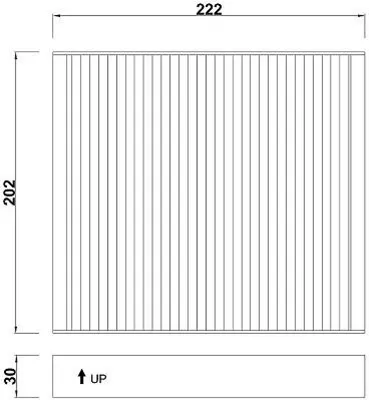 Produktbild von DIEDERICHS DCI1064 Innenraumfilter Pollenfilter für NISSAN ALMERA II Hatchback (N16) Aktivkohle