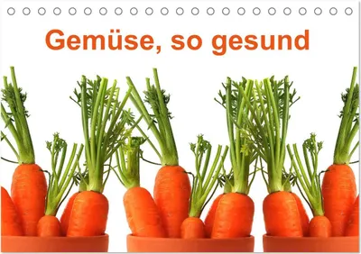 Produktbild von Gemüse, so gesund (Tischkalender 2025 DIN A5 quer), CALVENDO Monatskalender