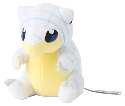 Produktbild von Pokemon Alola Sandan Kuscheltier - 15 cm Plüschtier Sandshrew