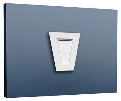 Immagine prodotto di Orac Decor D402 Luxxus Elemento decorativo Pediment Elemento decorativo Profilo in stucco Cornice in stucco Elemento decorativo classico da parete Bianco