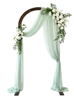 Image de Solidchoice - Arche de mariage en bois de 2,1 mètres pour la décoration de jardin