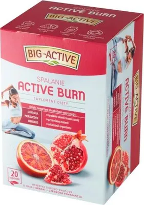 Obrázek produktu pro Active Burn Spalanie - suplement diety wspomagający odchudzanie 20 torebek