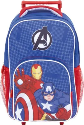 Produktbild von Avengers Captain America Iron Man Kindergarten-Trolley und Rucksack