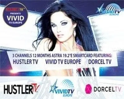 Obrázok produktu pre REDLIGHT Karta Hustler TV, Dorcel TV a Vivid TV Europe ASTRA 19,2E Viaccess