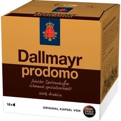 Produktbild von Nescafé Dolce Gusto Dallmayr Prodomo | 16 Kaffeekapseln