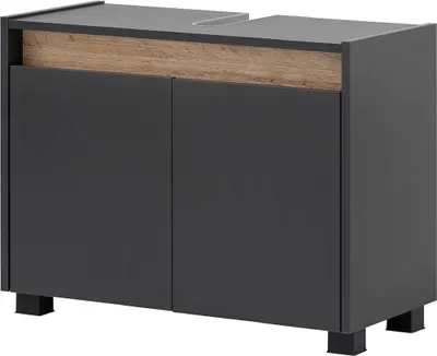 Obrázek produktu pro MÖBELPARTNER Cosmo toaletní stolek 148465 antracit 80,0 x 33,0 x 54,6 cm