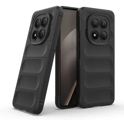 Produktbild von Handy Hülle für Xiaomi Redmi Note 15 Pro Grip Case Cover Schutzhülle Softgrip Farbe: Schwarz