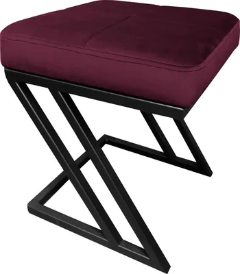 Zdjęcie produktu dla Pufa ZETA LOFT ławka taboret podnóżek metal MG02