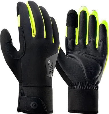 Produktbild von ROCKBROS Winterhandschuhe Thermo Handschuhe Warm Touchscreen Fahrrad/Motorrad, L