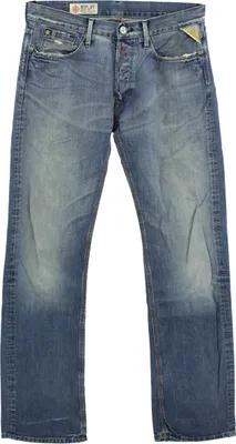 Produktbild von #7156 Replay, ,  Herren Jeans Hose, Denim ohne Stretch, blue destroyed, W 32 L 34