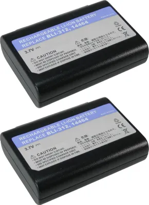 Produktbild von 2x Trade-Shop Li-Ion Akku, 3,7V, 1800mAh ersetzt Leica M8, M9 BLI-312 für Leica BM8, M8, M8.2, M9, M9P, ME, 14464