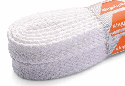 Produktbild von RINGELSPITZ - Flach Medium Fein – Vielseitige Schnürsenkel für Jeden Anlass - 60 cm, weiß
