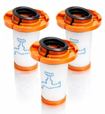3er Set Ersatzfilter für X-Force Flex 9.60 Staubsauger