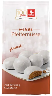 Produktbild von Weiss Weiche Pfeffernüsse 200g
