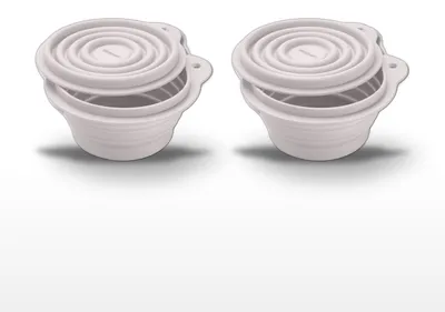 Image de Lot de 2 boîtes hermétiques 13 cl avec 2 ustensiles de cuisine Fackelmann Storage
