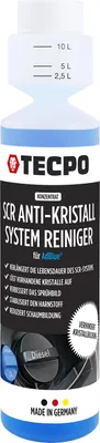Produktbild von TECPO SCR Anti-Kristall Konzentrat Additiv 250 ml hochwirksamer Harnstofflösung Konzentration Zusatz Harnstofflösung passend für AdBlue® verhindert Kristallbildung im SCR-System