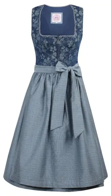 Produktbild von Dirndl Gachenbach 70cm Länge vintage blue 40