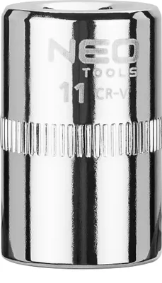 Zdjęcie produktu dla NEO TOOLS Nasadka sześciokątna 1/4", 11 mm, superlock