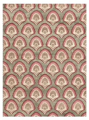 Zdjęcie produktu dla Dywan vintage - Sage Pattern Green