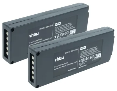 Produktbild von vhbw 2x Akku Ersatz für Cattron Theimeg BT081-00053, B5018-00061 für Fernbedienung Remote Control (2000 mAh, 10,8 V, NiMH)