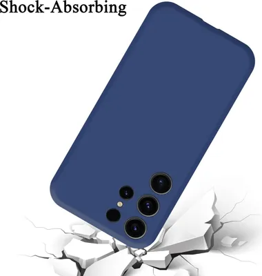 Produktbild von Cadorabo Hülle für Samsung Galaxy S23 ULTRA Hülle Silikon Handyhülle Case aus flüssigem Silikon, Kratzfeste und stoßfeste Schutzhülle für Samsung Galaxy S23 ULTRA