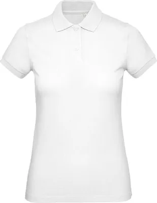 Produktbild von Damen-Poloshirt, Kurzarm - B&C INSPIRE POLO/W - white - Größe XL