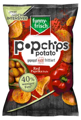 Produktbild von Funny frisch Popchips red Paprika Style 80g