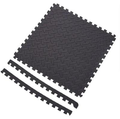 Produktbild von ORION Bodenmatte Puzzlematte Trainingsmatte aus SCHAUMSTOFF 40x40cm 6 Puzzleteile