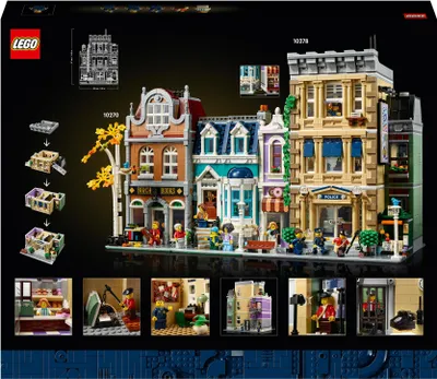Obrázok produktu pre LEGO ICONS Policajná stanica, Stavebnica, 18 rok / roky, Plast, 2923 kusov, 4,03 kg