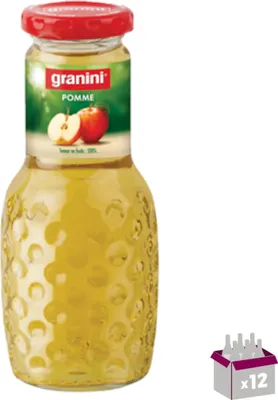 Image de Jus de pomme Granini 12x25cl