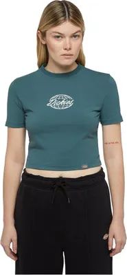 Produktbild von Dickies Globe Kurzarm-t-shirt Grün XS Frau Grün XS