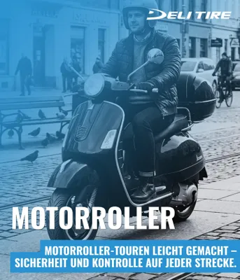 Produktbild von Deli Motorradreifen SC-109 Urban Grip ( 90/90-14 TL 52P Hinterrad, Vorderrad )