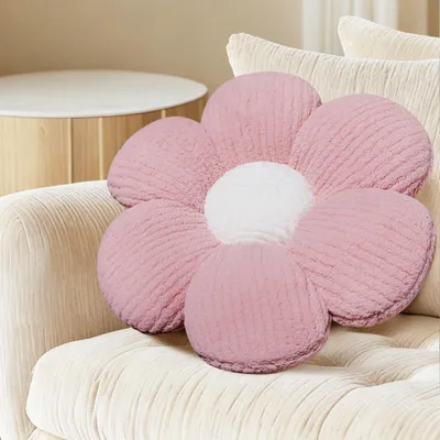 Image de Omgoods - Coussin décoratif floral, idéal pour canapé et chambre d'enfant, 40 cm