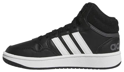Produktbild von adidas Uni Kinder Hoops Mid Shoes, Core Black/Cloud White/Grey Six, 35 EU