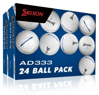 Produktbild von Srixon AD333 Golfball DoppelPack | Pure White I 24 Bälle / 2 Dutzend