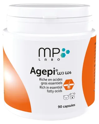 Immagine prodotto di Agepi Omega 3 e 6 - Integratore per il pelo - Mp Labo