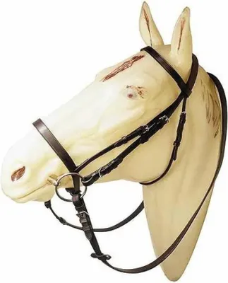 Produktbild von Marjoman Distribucion Smooth Browband And Noseband Trense Braun Full Braun Full