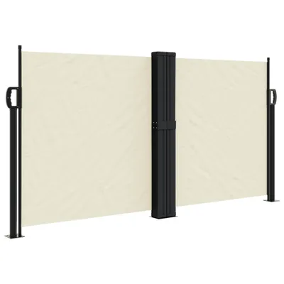 Image de Auvent latéral rétractable crème 120x600 cm