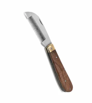Produktbild von AMKA Mähnenverziehmesser Verziehmesser Mähnenmesser Pferde Frisiermesser