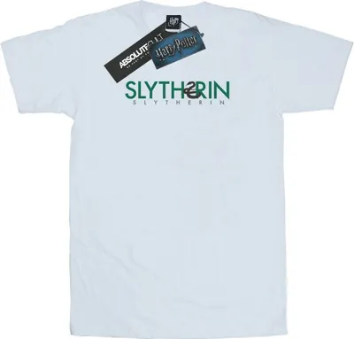 Produktbild von Harry Potter - "Slytherin" T-Shirt für Herren BI29256 (XL) (Weiß)