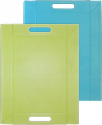 Produktbild von Freeform Tradestock I Style My Home Tablett, mittelgroß, 55 x 41 cm, Grün/Türkis