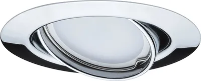 Immagine prodotto di Set di 3 faretti da incasso a LED rotondi da 4,5 W, attacco GU10, cromati, orientabili